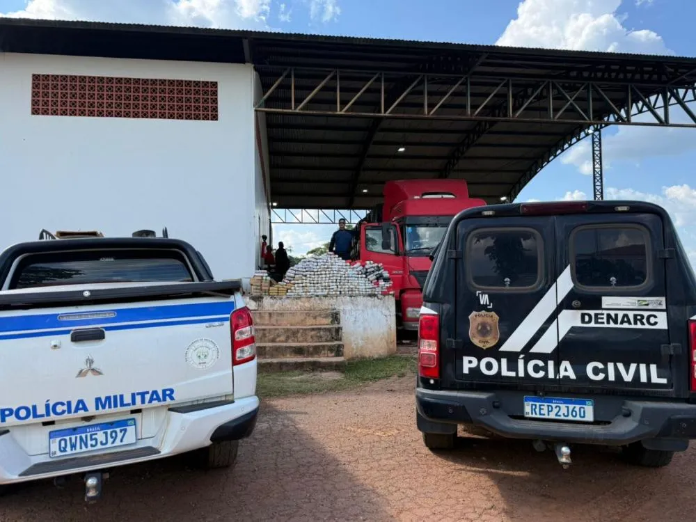Polícia Civil apreende 200 kg de drogas na região da Tucandeira em operação conjunta com PM e PRF