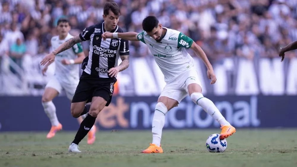 Palmeiras vira no Castelão e rebaixa o Ceará para a Série B do Campeonato Brasileiro