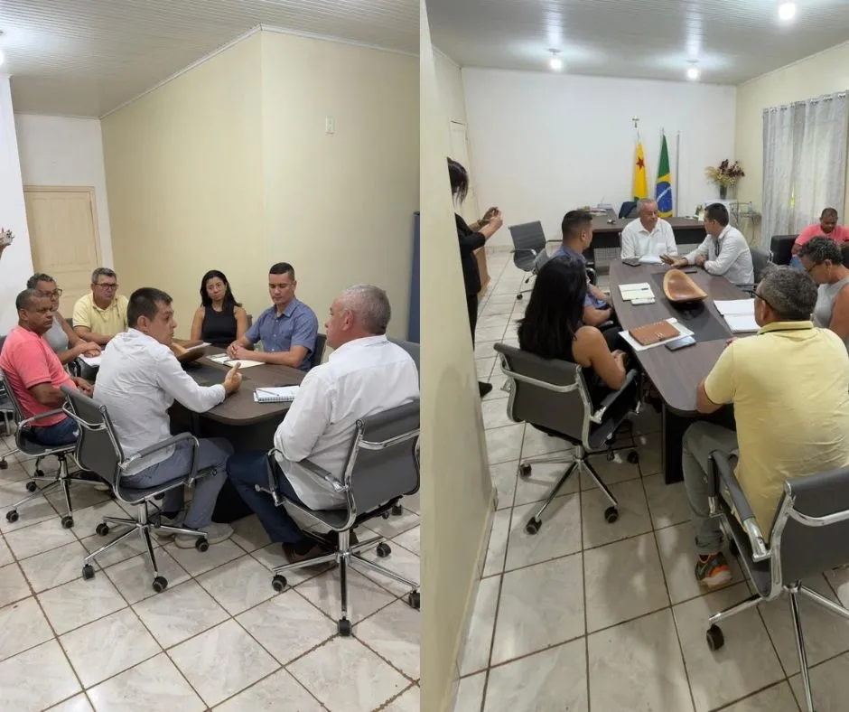 Cúpula da Segurança Pública se reúne com Prefeito Camilo da Silva para discutir implantação de barreira permanente de Polícia na fronteira de Plácido de Castro