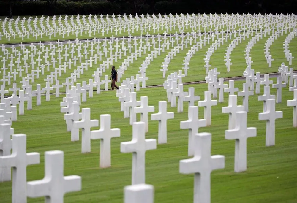 Os horrores do conflito ainda assombram o maior cemitério da 2ª Guerra Mundial nos Estados Unidos