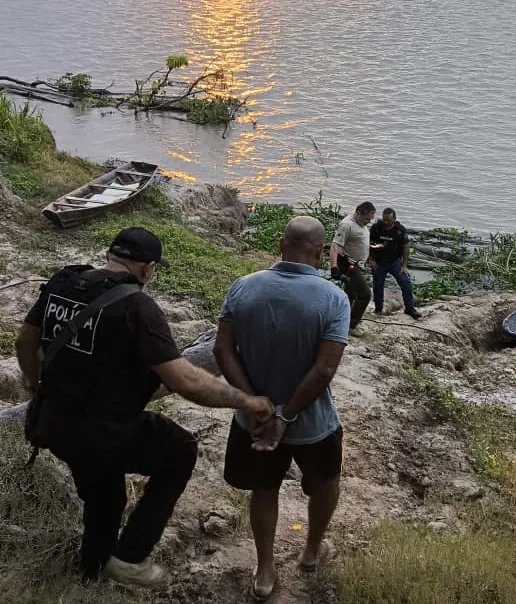 Ação integrada entre Polícias Civis do Acre e do Amazonas resulta na prisão de foragido da Justiça na Lista Vermelha da Interpol