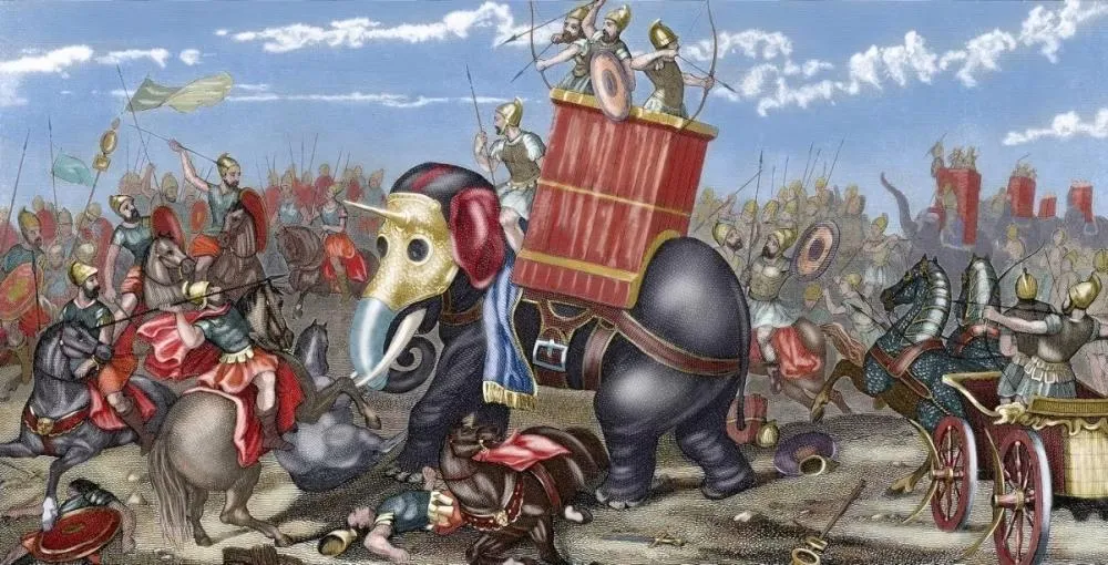 Elefante antigo era utilizado como máquina de guerra para trucidar humanos