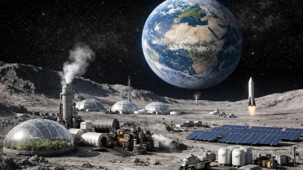 Elon Musk quer construir cidade autossustentável na Lua em 10 anos