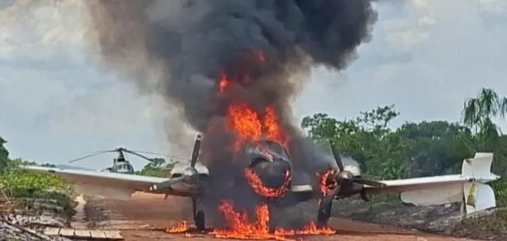 Venezuela anuncia destruição de aeronave brasileira em operação contra o tráfico de drogas