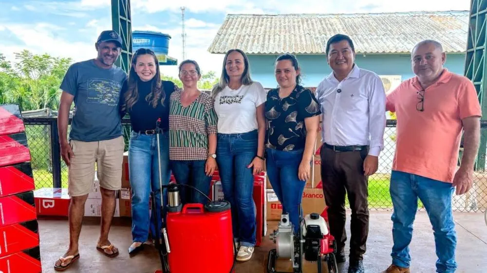 Michelle Melo investe mais de R$ 100 mil na agricultura familiar de Vila Campinas
