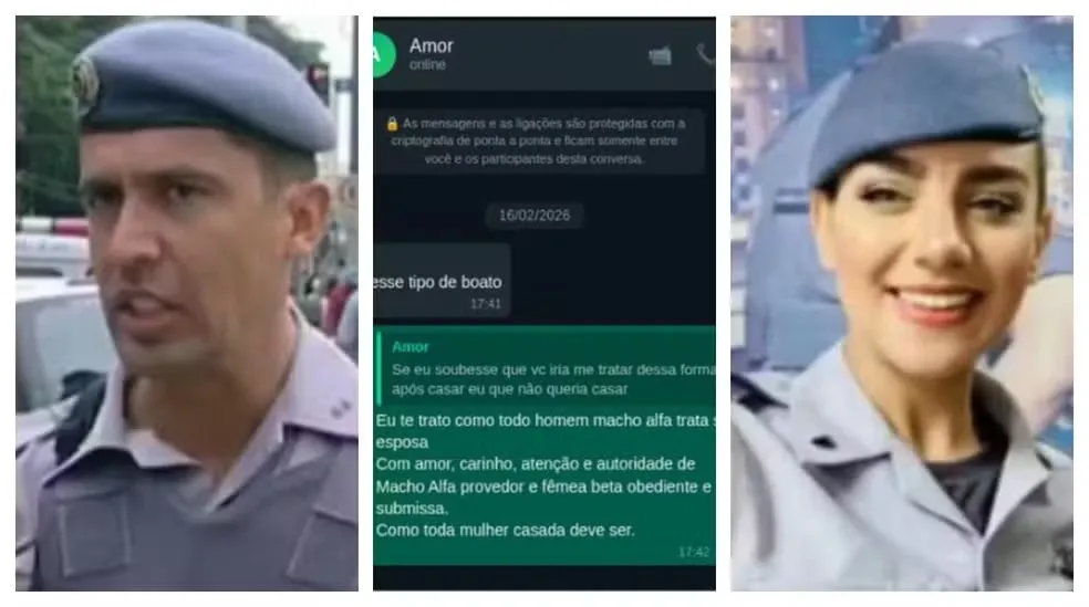 Tenente-coronel acusado de matar esposa dizia ser ‘macho alfa’ e cobrava que ela fosse ‘fêmea beta obediente e submissa’; veja mensagens