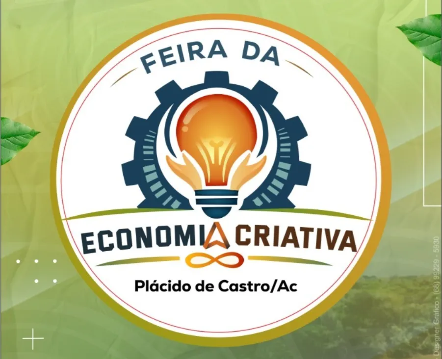 Feira da Economia Criativa promete movimentar Plácido de Castro com valorização do artesanato local, no próximo sábado, 28