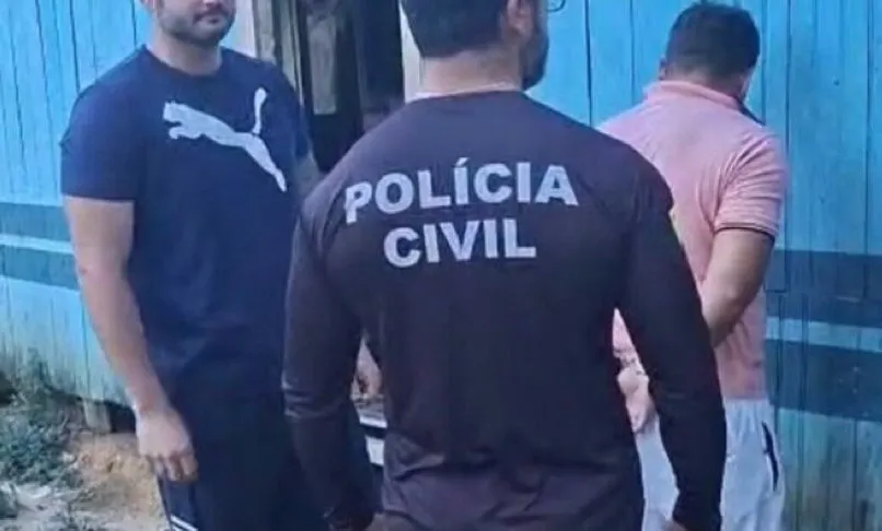 Homem é preso em flagrante por estuprar enteada de 14 anos desde os 9 anos, no interior do Acre