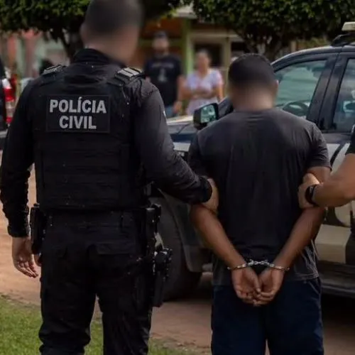 Suspeito de roubo a pecuarista que resultou na morte de adolescente e jovem de 20 anos, é recolhido ao sistema prisional após decretação de prisão preventiva