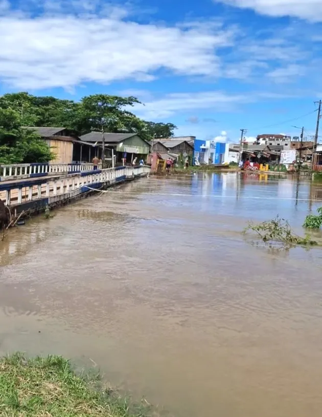Governo Federal reconhece estado de emergência em Plácido de Castro, em decorrência da cheia dos rios e igarapés