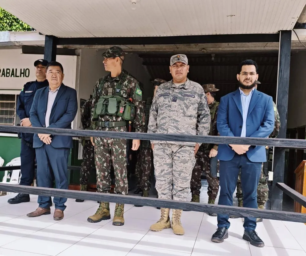 Exército realiza troca de comando no 3º Pelotão em Plácido de Castro