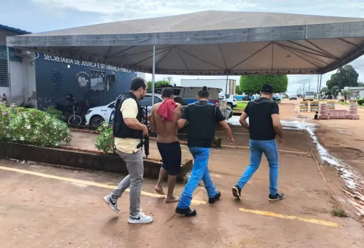 Suspeito de tentativa de homicídio reage com terçado, mas acaba preso pela Polícia Civil em Acrelândia