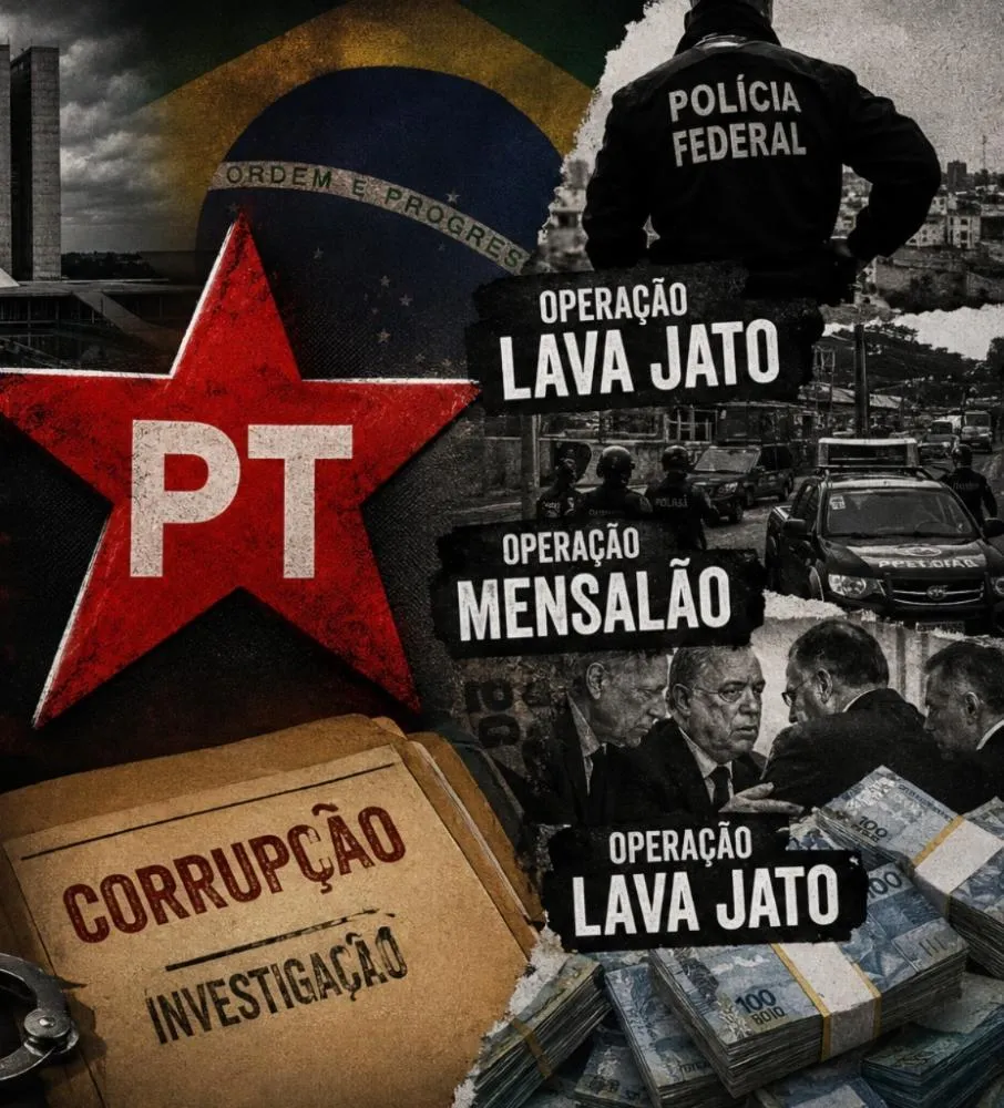 PT acumula histórico de escândalos de corrupção; Petrolão e Mensalão estão entre os principais