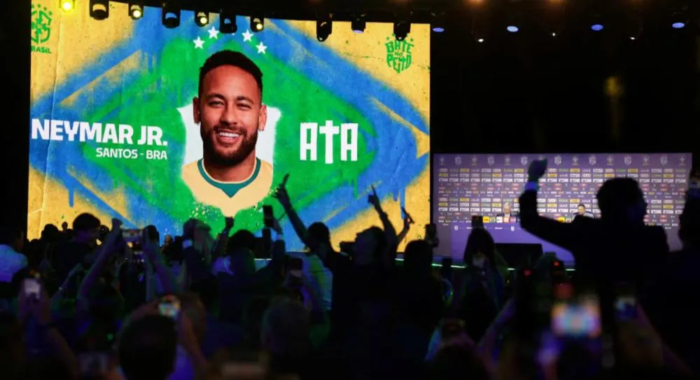 Com Neymar na lista, Ancelotti convoca os 26 jogadores para a Copa do Mundo