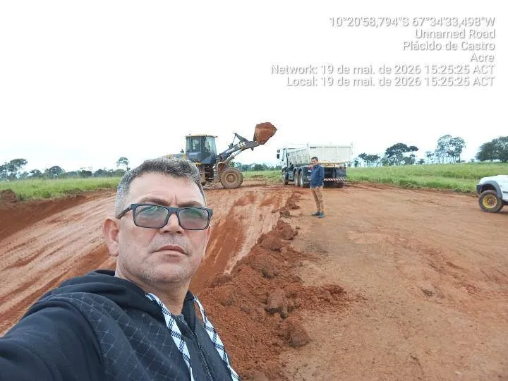 Prefeitura intensifica melhorias no Ramal Céus Abertos com serviços de piçarramento