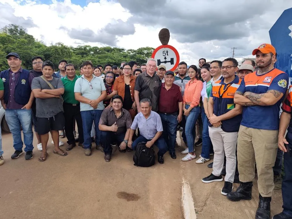Fronteira em pauta: Brasil e Bolívia avançam nas tratativas para reconstrução da ponte sobre o Igarapé Rapirrã