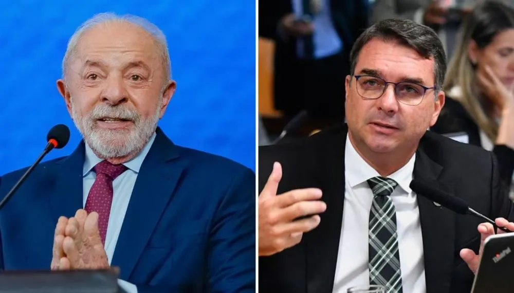 Nexus/BTG: Lula tem 41% das intenções de voto no 1º turno, contra 32% de Flávio Bolsonaro