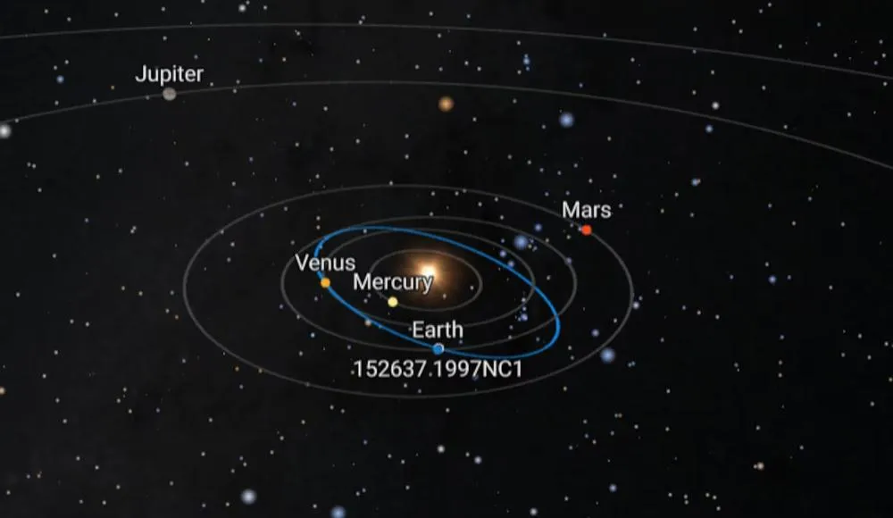 Cientistas aproveitarão o evento para estudar as características do asteroide | Reprodução/Agência Espacial Europeia