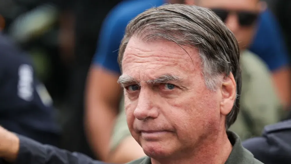 O ex-presidente Jair Bolsonaro (PL) • Fabio Rodrigues-Pozzebom/Agência Brasil