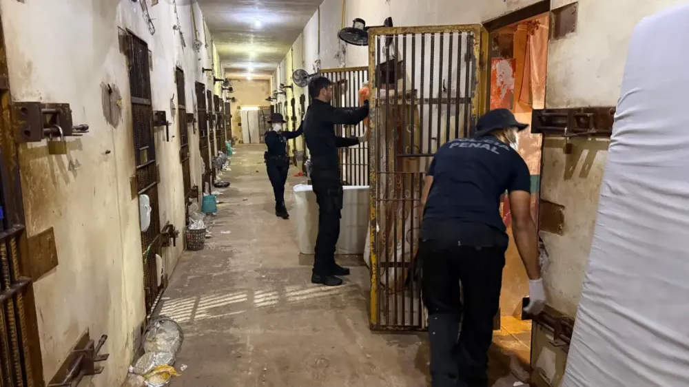 Operação Mute reforça combate ao crime organizado em presídios do Acre/Foto: Ascom