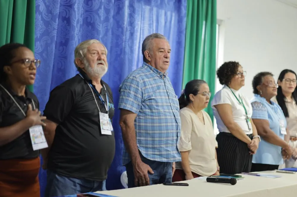 Participantes da 8ª Conferência Municipal de Saúde discutem propostas e estratégias para fortalecer o SUS e aprimorar os serviços de saúde em Plácido de Castro - Foto: Assessoria.