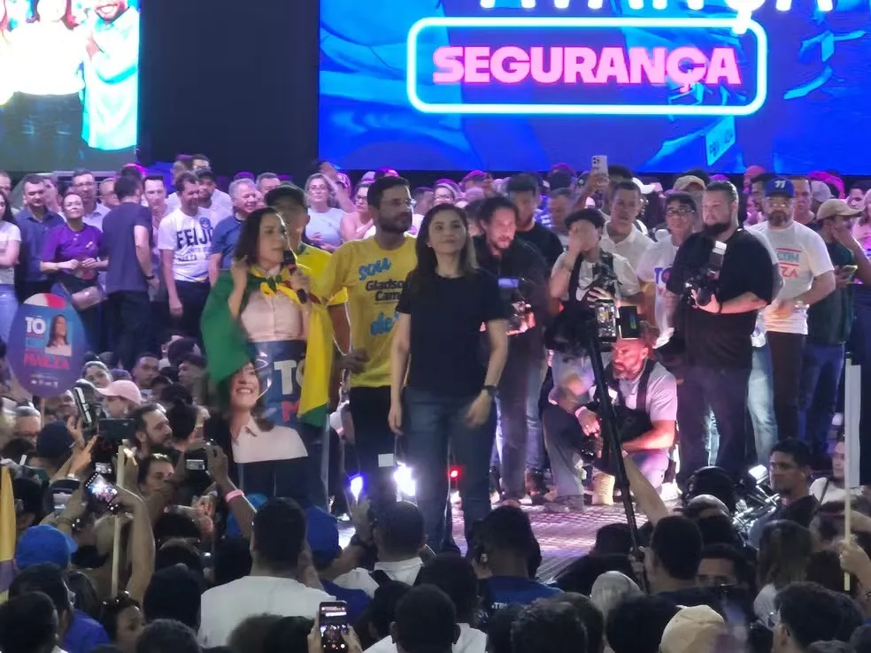Mailza Assis foi lançada como candidata ao governo do Acre pelo PP — Foto: Walace Gomes/g1