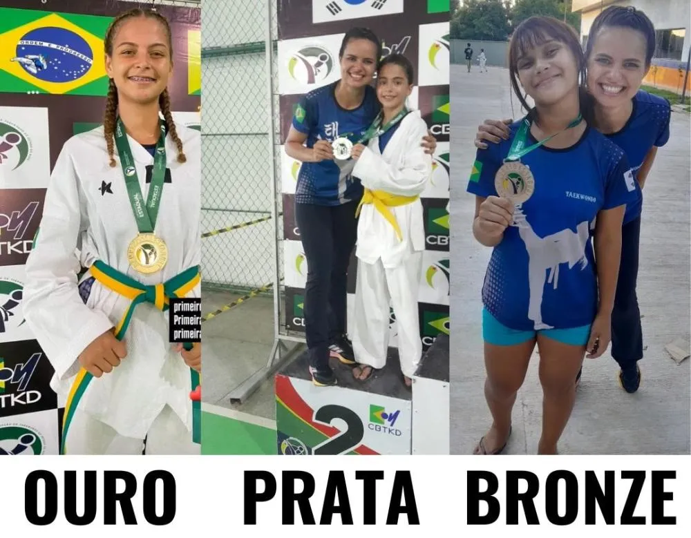 Com o apoio da Prefeitura de Plácido de Castro, adolescentes são destaques no Campeonato Acreano de Taekwondo