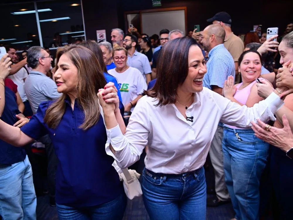 Chapa será formada pela governadora Mailza Assis (PP) e deputada federal Jéssica Sales (MDB) — Foto: Divulgação/Assessoria