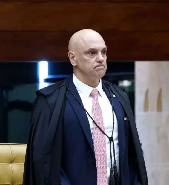 Os ministros André Mendonça e Alexandre de Moraes • Luiz Silveira/STF