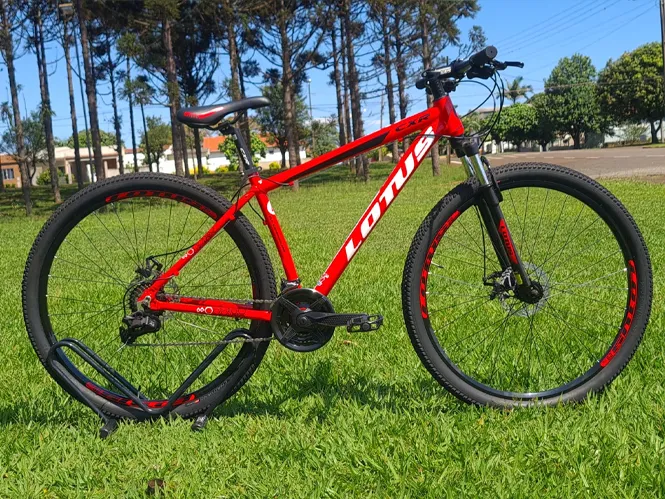 Bicicleta de alto padrão; modelos da marca Lotus podem alcançar valores de milhares de reais, dependendo da configuração e dos componentes - Foto: Google Fotos.