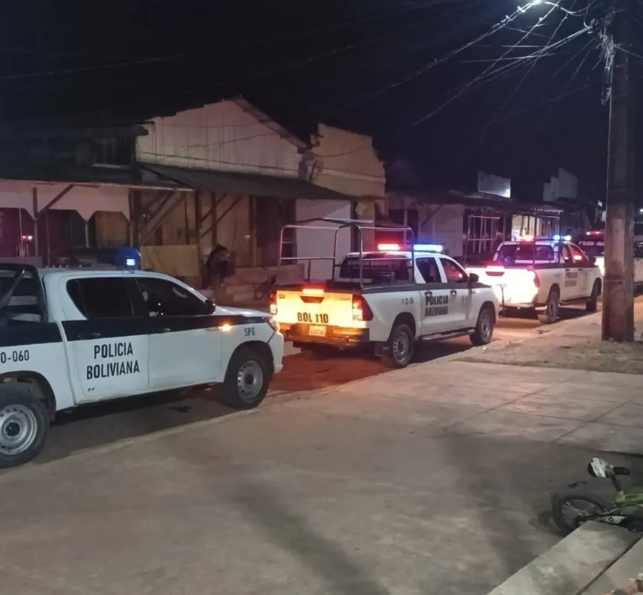 Autoridades bolivianas denunciam suposta atuação de organizações criminosas brasileiras na rota entre Santa Rosa del Abuná e Montevideo, em Pando, na fronteira com o Brasil - Foto cedida.
