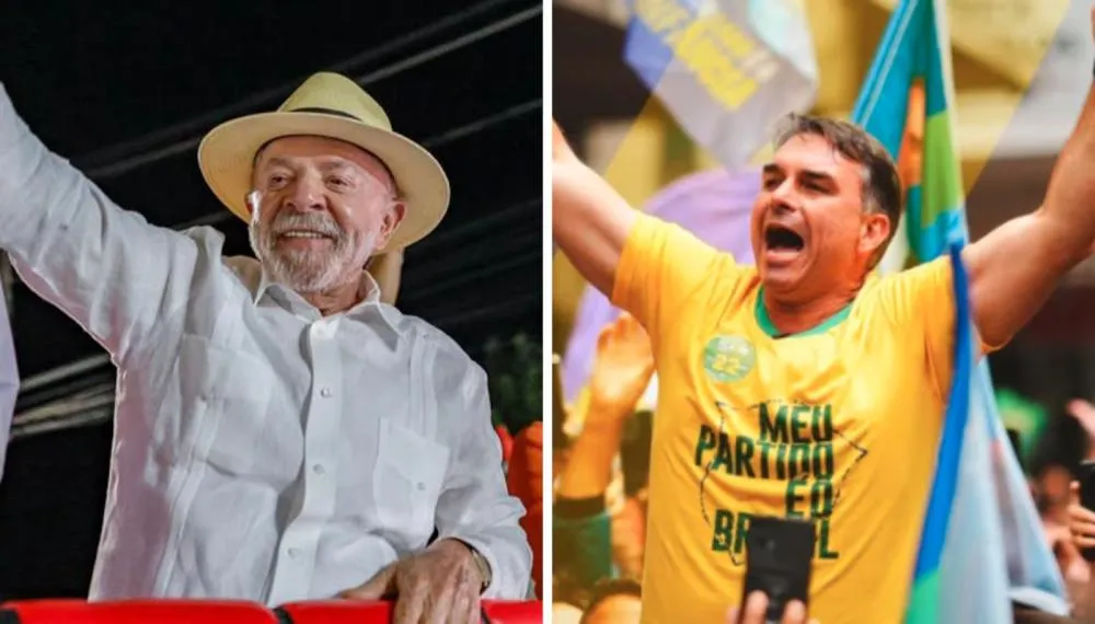 No segundo turno, Lula registrou 46%, e Flávio Bolsonaro, 45%, em empate técnico | Ricardo Stuckert/PR – 17.09.2026