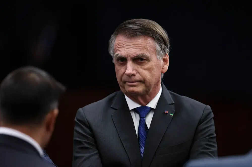 O ex-presidente Jair Bolsonaro • Ton Molina/STF