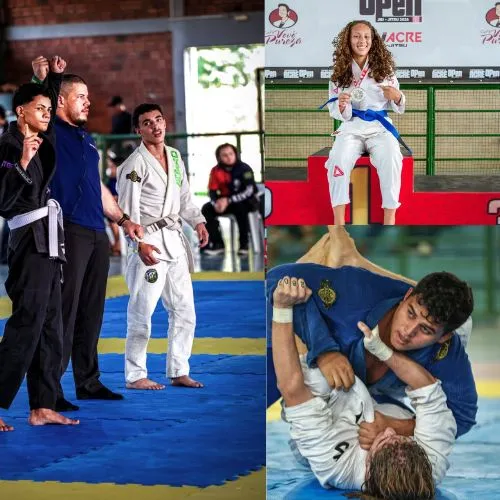 Jovens e adultos do projeto Oportunidades Jiu-Jitsu levam 16 medalhas para Plácido de Castro após participação no Acre Open 2026 - Foto cedida.