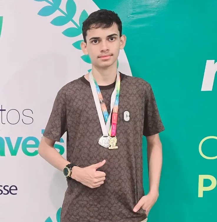 Aluno destaque em Matemática representa Plácido de Castro em encontro nacional da OBEMEP