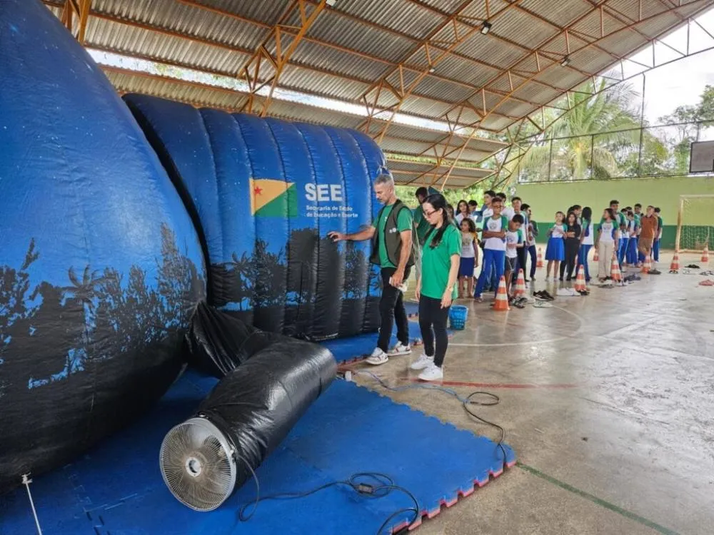 Educação do Acre realiza edição da Mostra Viver Ciência Itinerante em Plácido de Castro