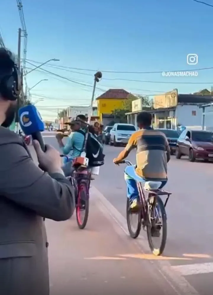 De forma descontraída, influenciador com mais de 70 mil seguidores no Instagram, mostra as caras de Plácido de Castro
