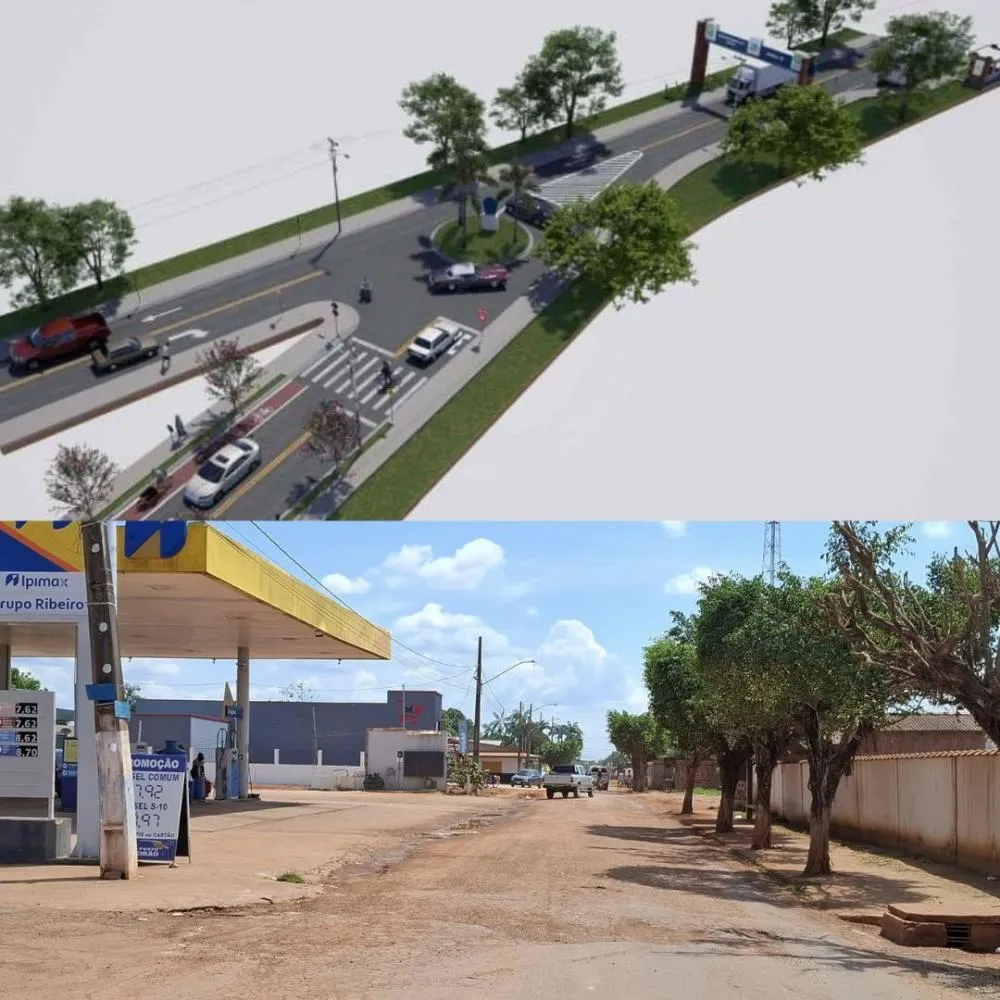 Após mais de 2 anos de assinatura da ordem de serviço, Prefeitura de Plácido de Castro inicia obras de recapeamento da Avenida Epitácio Pessoa